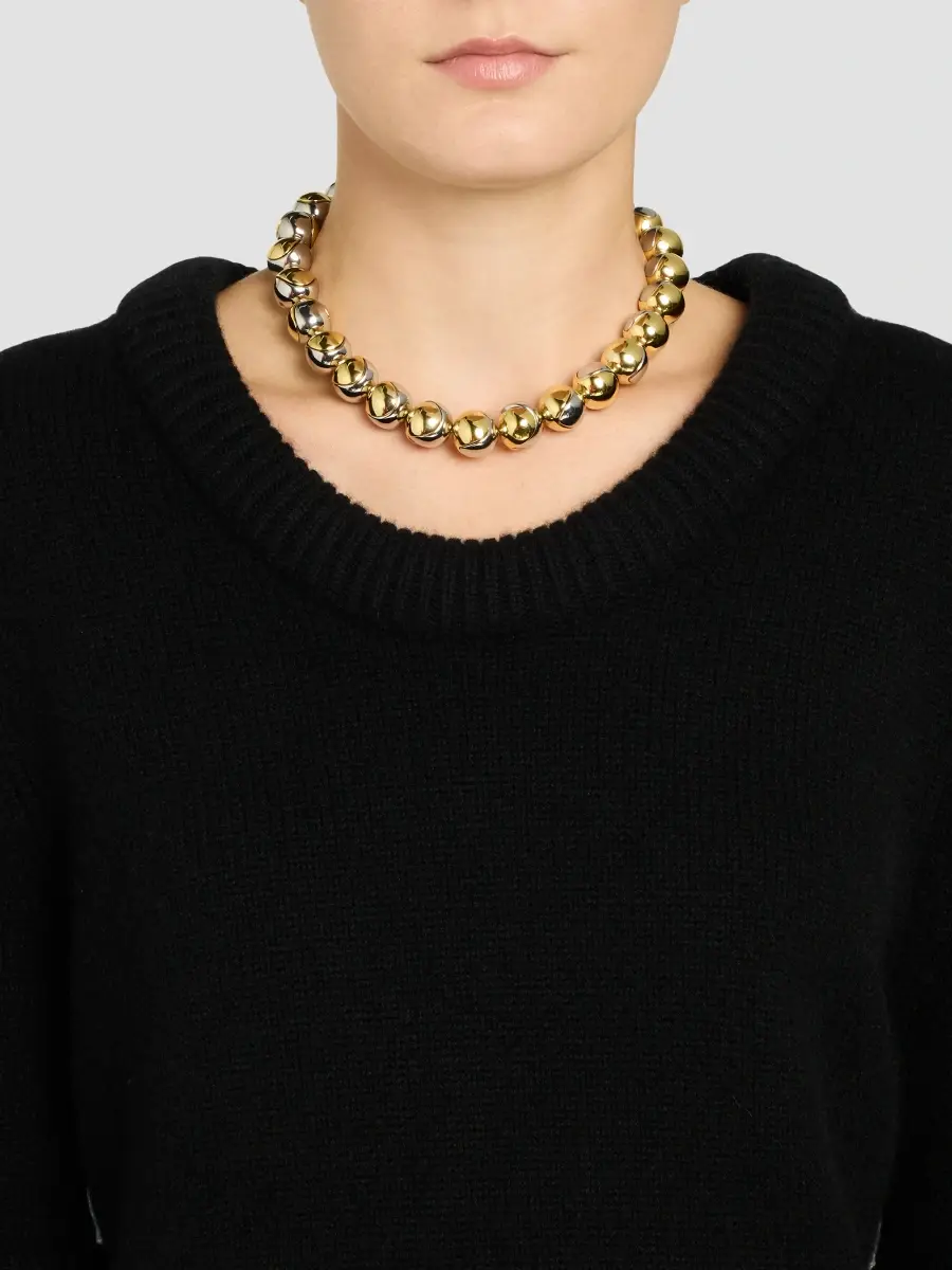 KENNETH JAY LANE Women's Two-Tone 18K Gold-Plated Ball Chain Necklace/20" | Thumbnail 2 KENNETH JAY LANE Women's Two-Tone 18K Gold-Plated Ball Chain Necklace/20" | Thumbnail 2