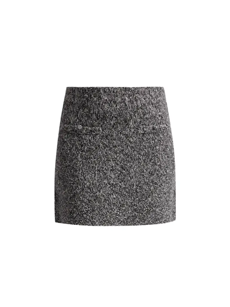 Et Ochs Women's Iris Marled Knit Miniskirt