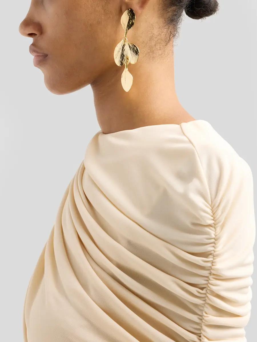 KENNETH JAY LANE Women's 18K-Gold-Plated Leaf Drop Earrings | Thumbnail 2 KENNETH JAY LANE Women's 18K-Gold-Plated Leaf Drop Earrings | Thumbnail 2