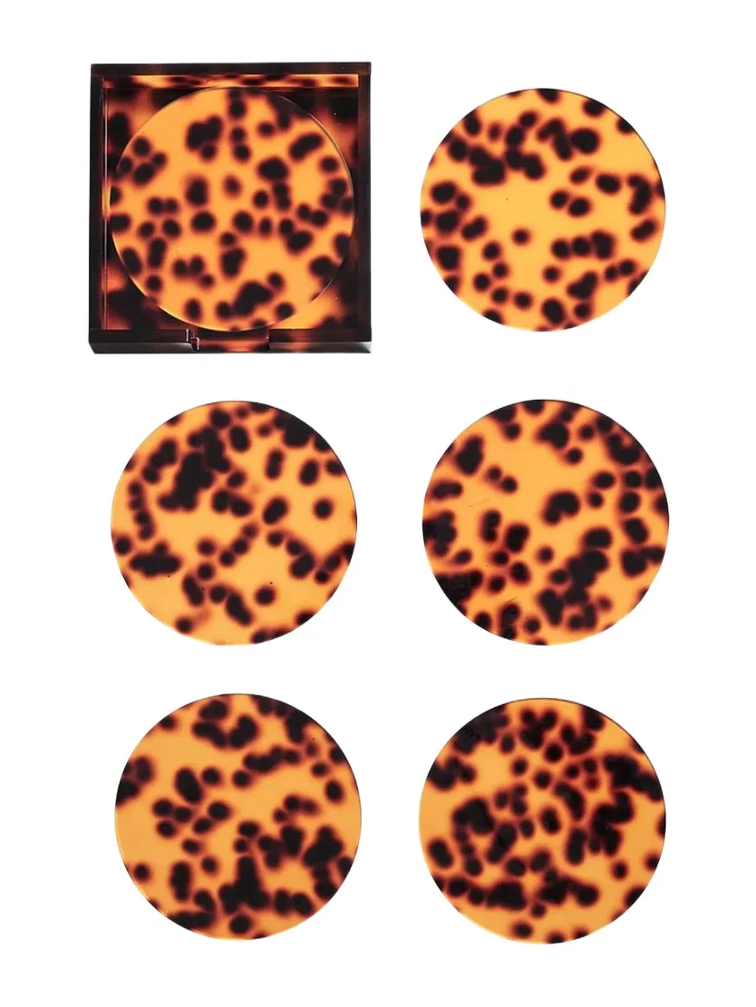 Kim Seybert Tortoise Coasters 6-Piece Set