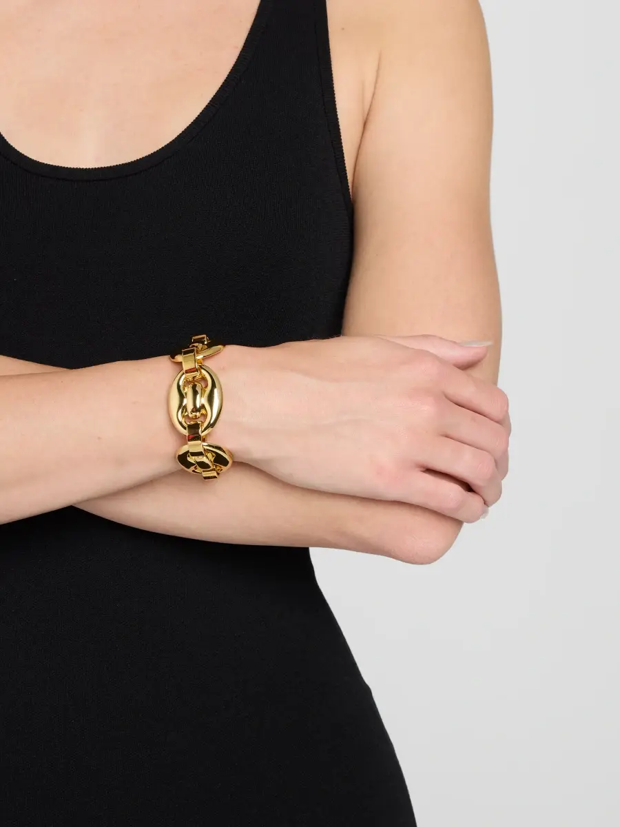 KENNETH JAY LANE Women's 18K-Gold-Plated Chain Bracelet | Thumbnail 2 KENNETH JAY LANE Women's 18K-Gold-Plated Chain Bracelet | Thumbnail 2