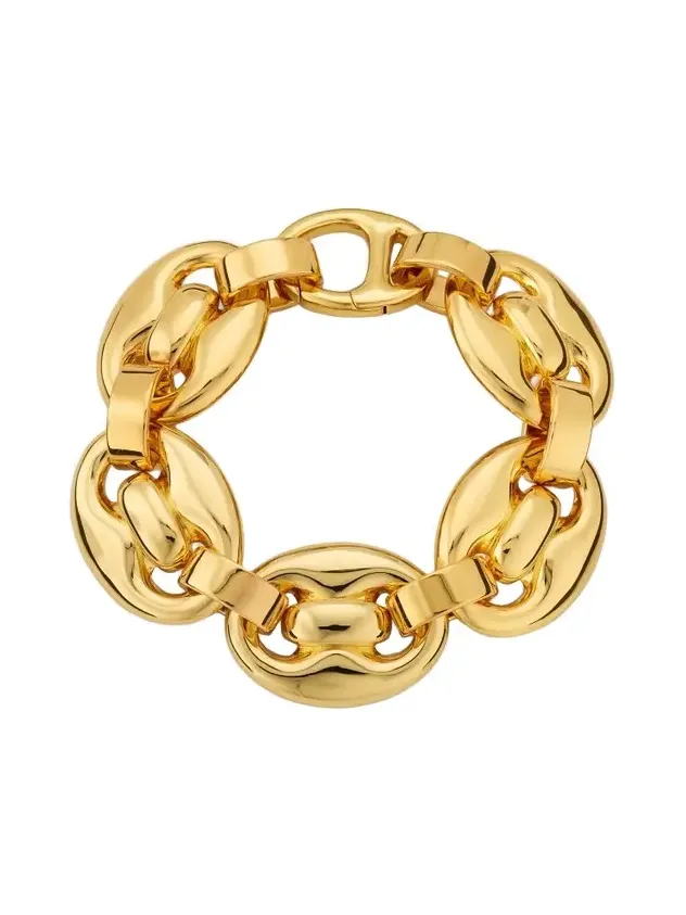 Women's 18K-Gold-Plated Chain Bracelet Women's 18K-Gold-Plated Chain Bracelet