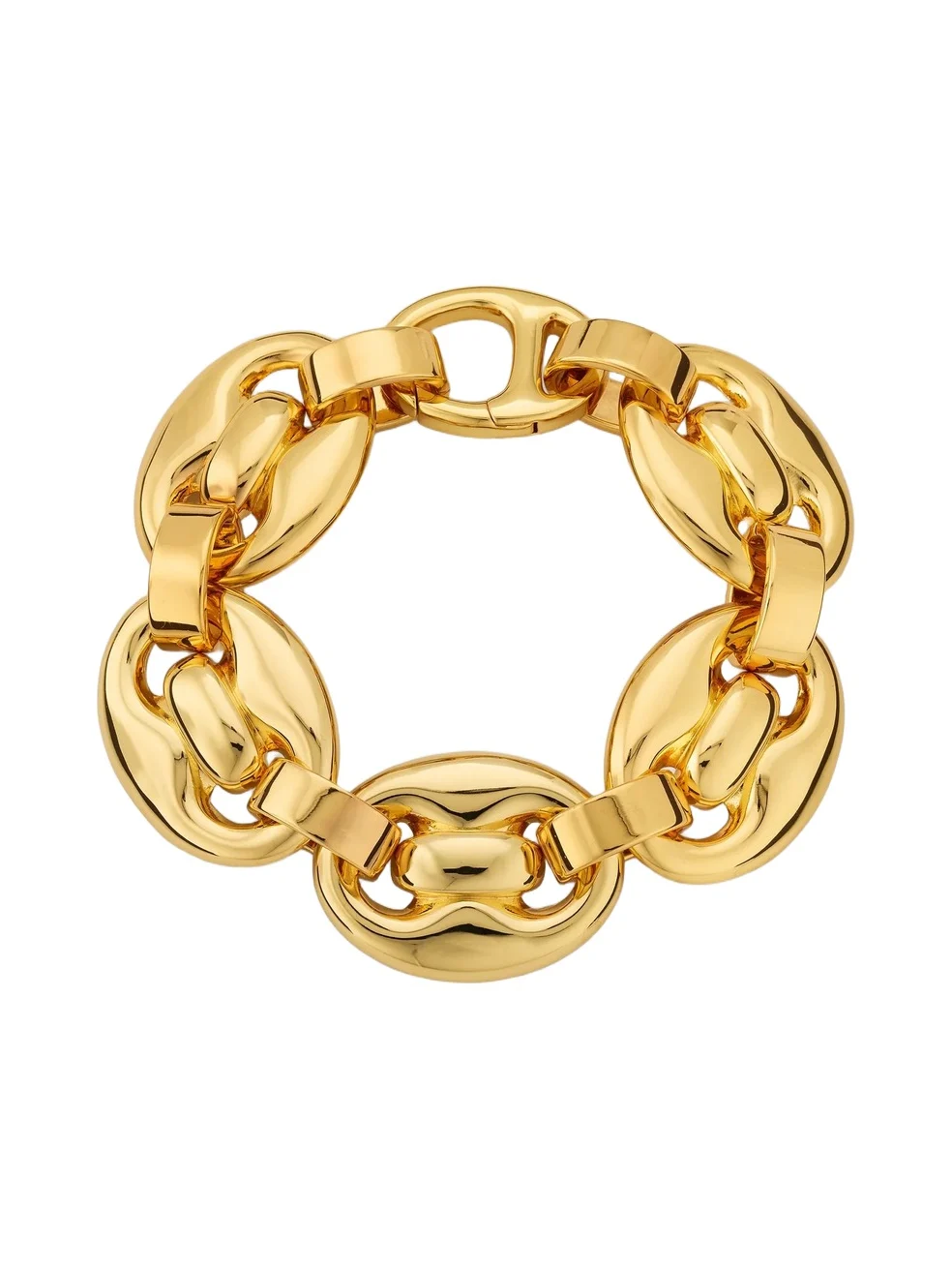 Women's 18K-Gold-Plated Chain Bracelet
