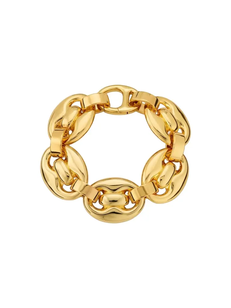 Women's 18K-Gold-Plated Chain Bracelet