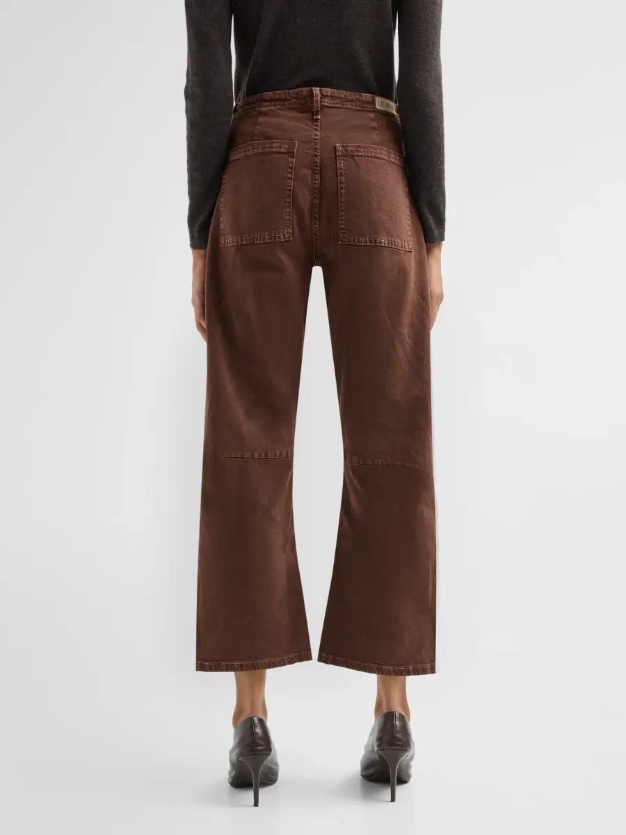 Le Jean Women's Track Utility Soft Barrel-Leg Pants | Thumbnail 3 Le Jean Women's Track Utility Soft Barrel-Leg Pants | Thumbnail 3
