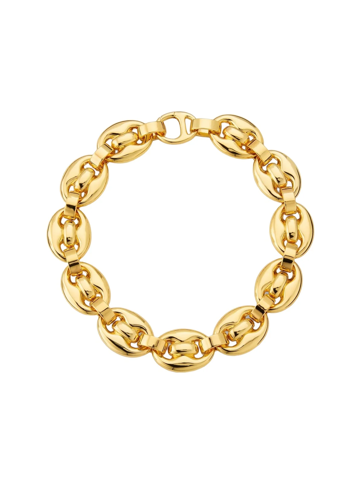 Women's 18K Gold-Plated Link Chain Necklace/17.5" Women's 18K Gold-Plated Link Chain Necklace/17.5"
