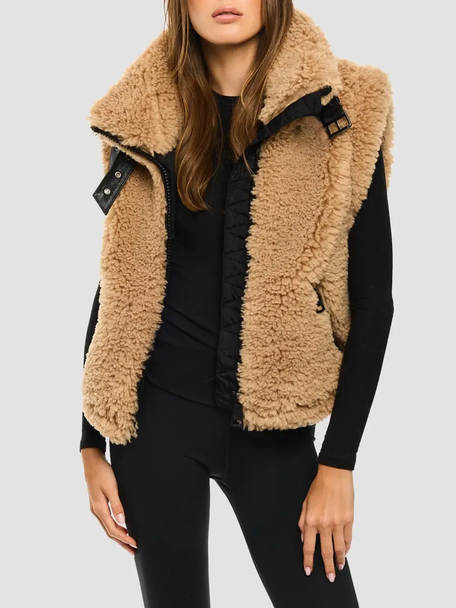 Sam. SAM. Women's Sherpa Vest | Thumbnail 4
