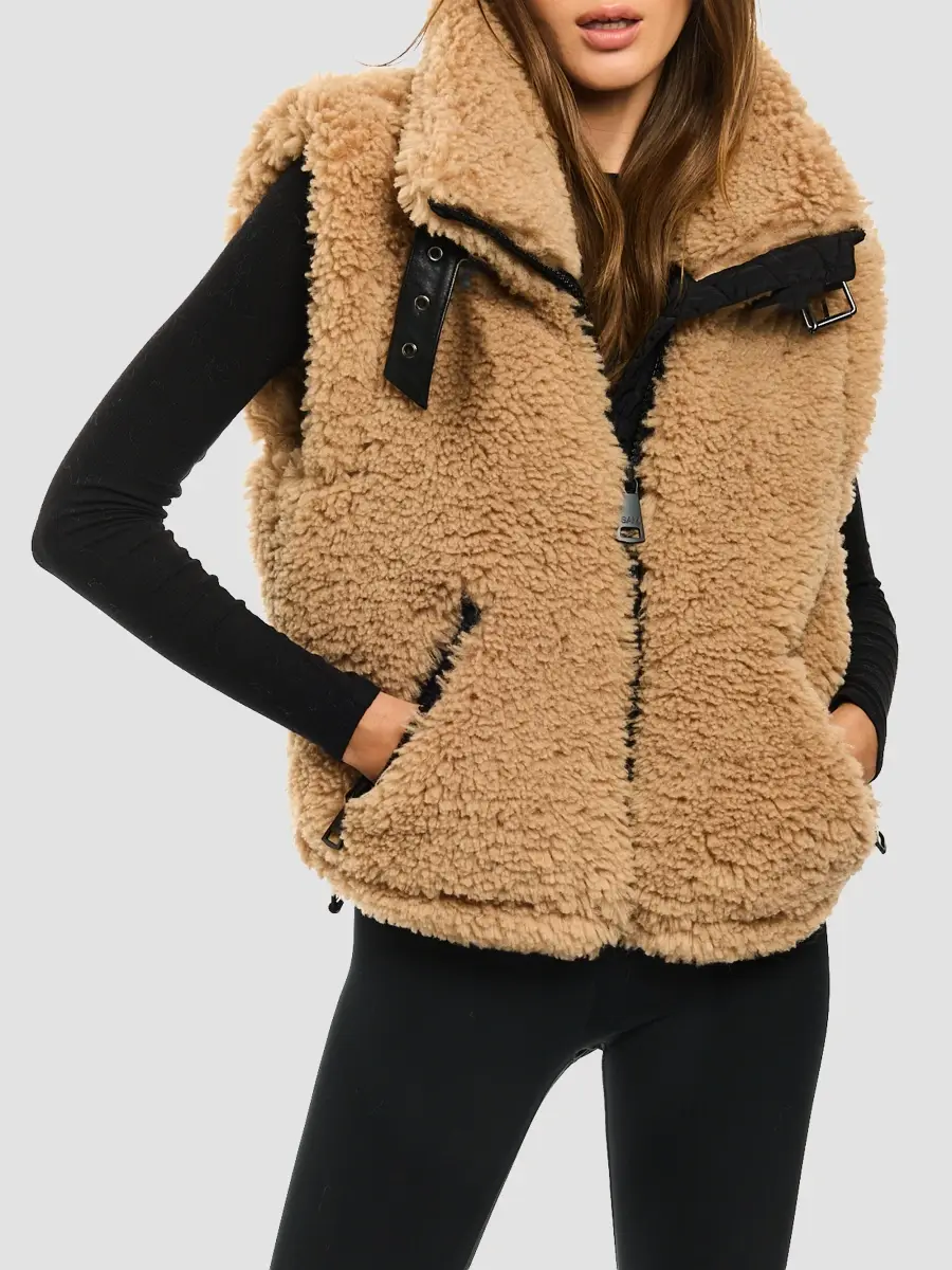 Sam. SAM. Women's Sherpa Vest | Thumbnail 6
