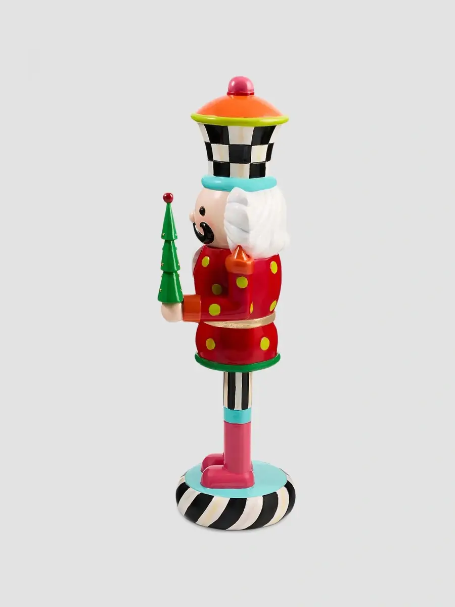 MacKenzie-Childs Confetti Christmas Resin Nutcracker | Thumbnail 3 MacKenzie-Childs Confetti Christmas Resin Nutcracker | Thumbnail 3