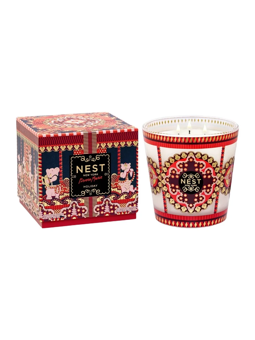 NEST New York Pierre Marie 3-Wick Decorative Candle