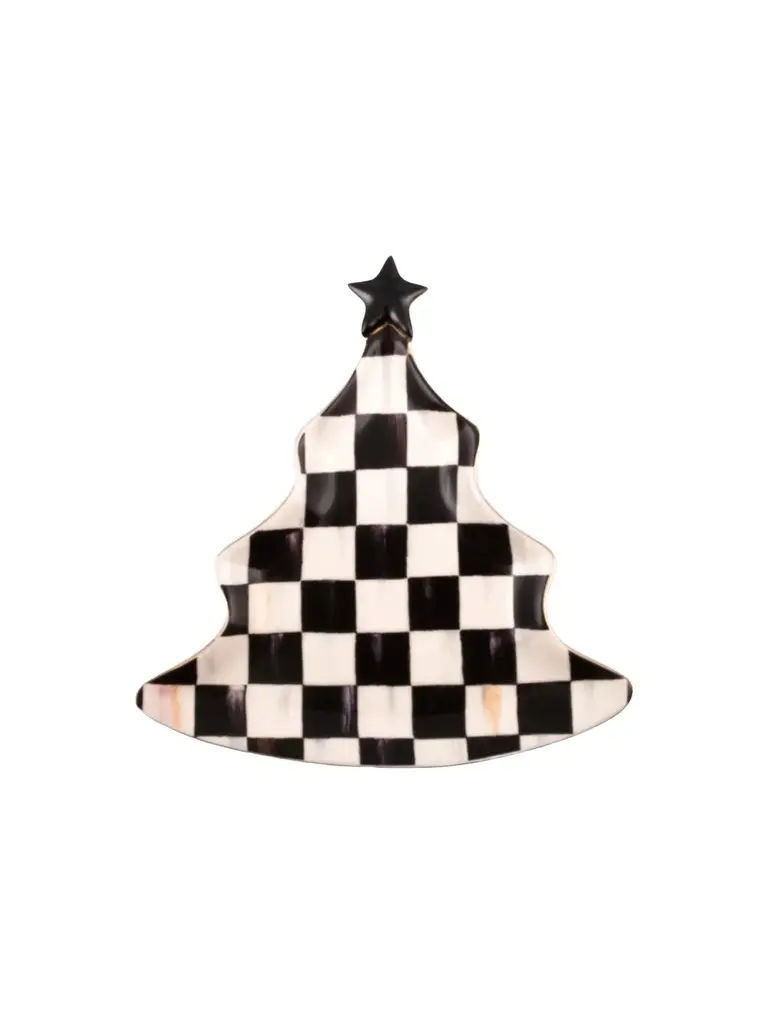 Courtly Check Ceramic Tree Tray Courtly Check Ceramic Tree Tray