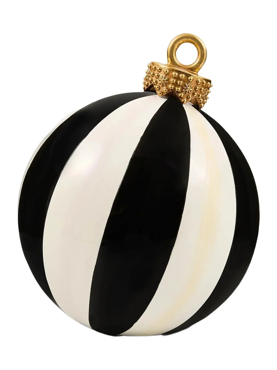 MacKenzie-Childs Courtly Stripe Tabletop Ornament