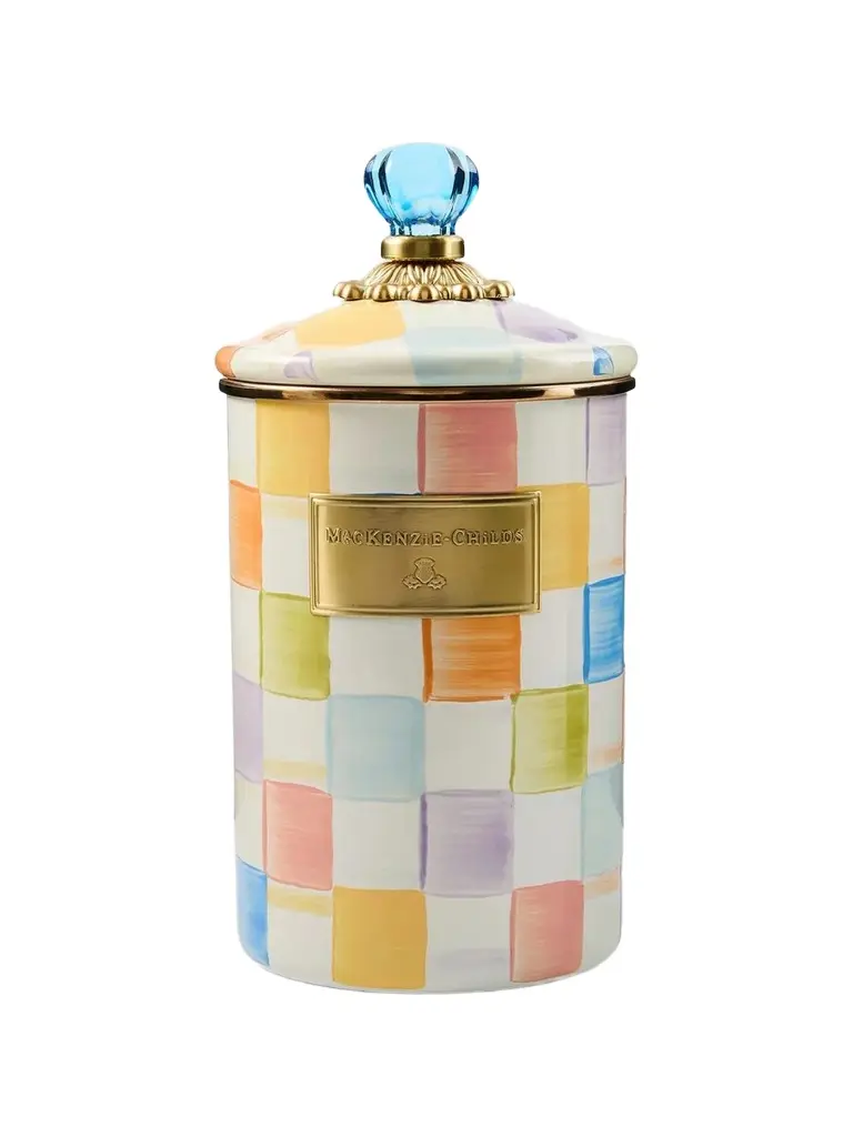Confetti Check Large Canister Confetti Check Large Canister