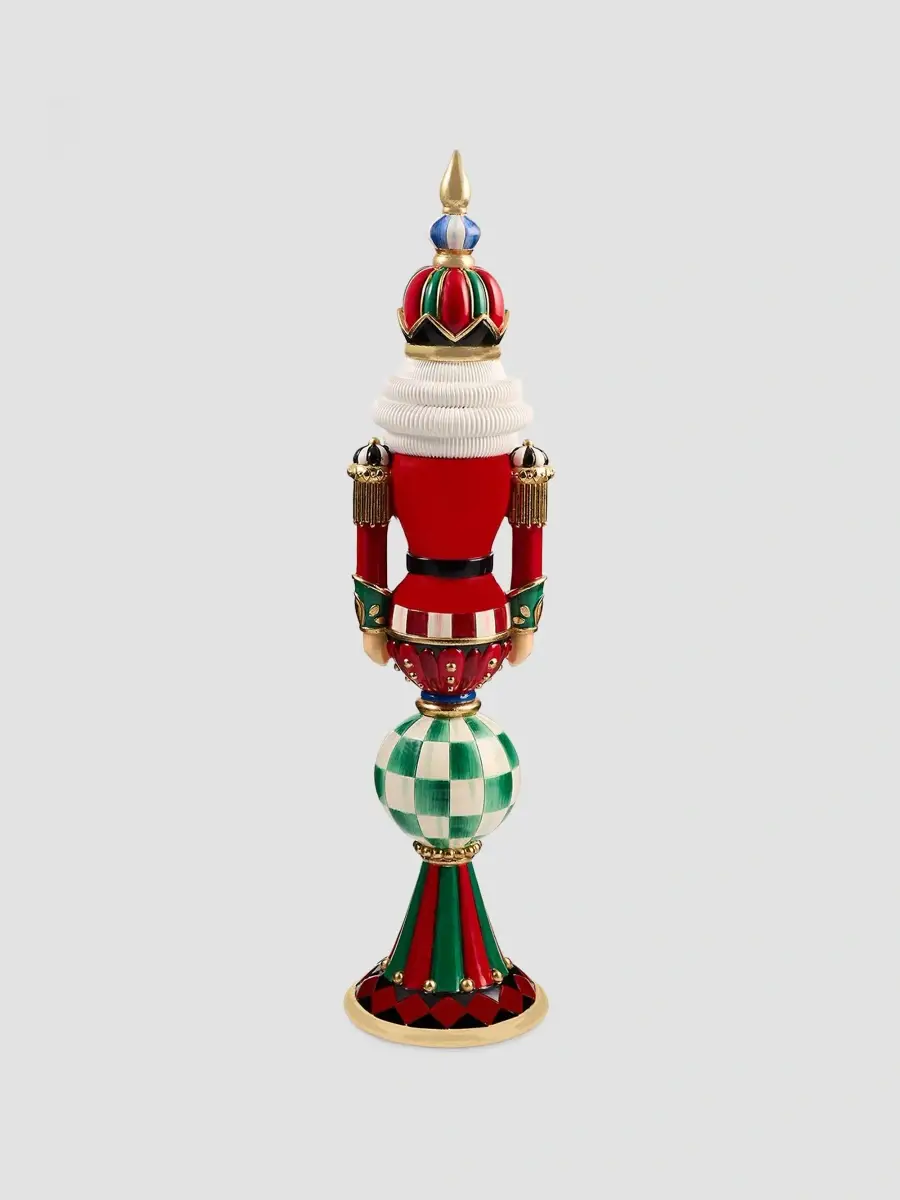 MacKenzie-Childs Timeless Tartan Nutcracker Resin Figurine | Thumbnail 2 MacKenzie-Childs Timeless Tartan Nutcracker Resin Figurine | Thumbnail 2