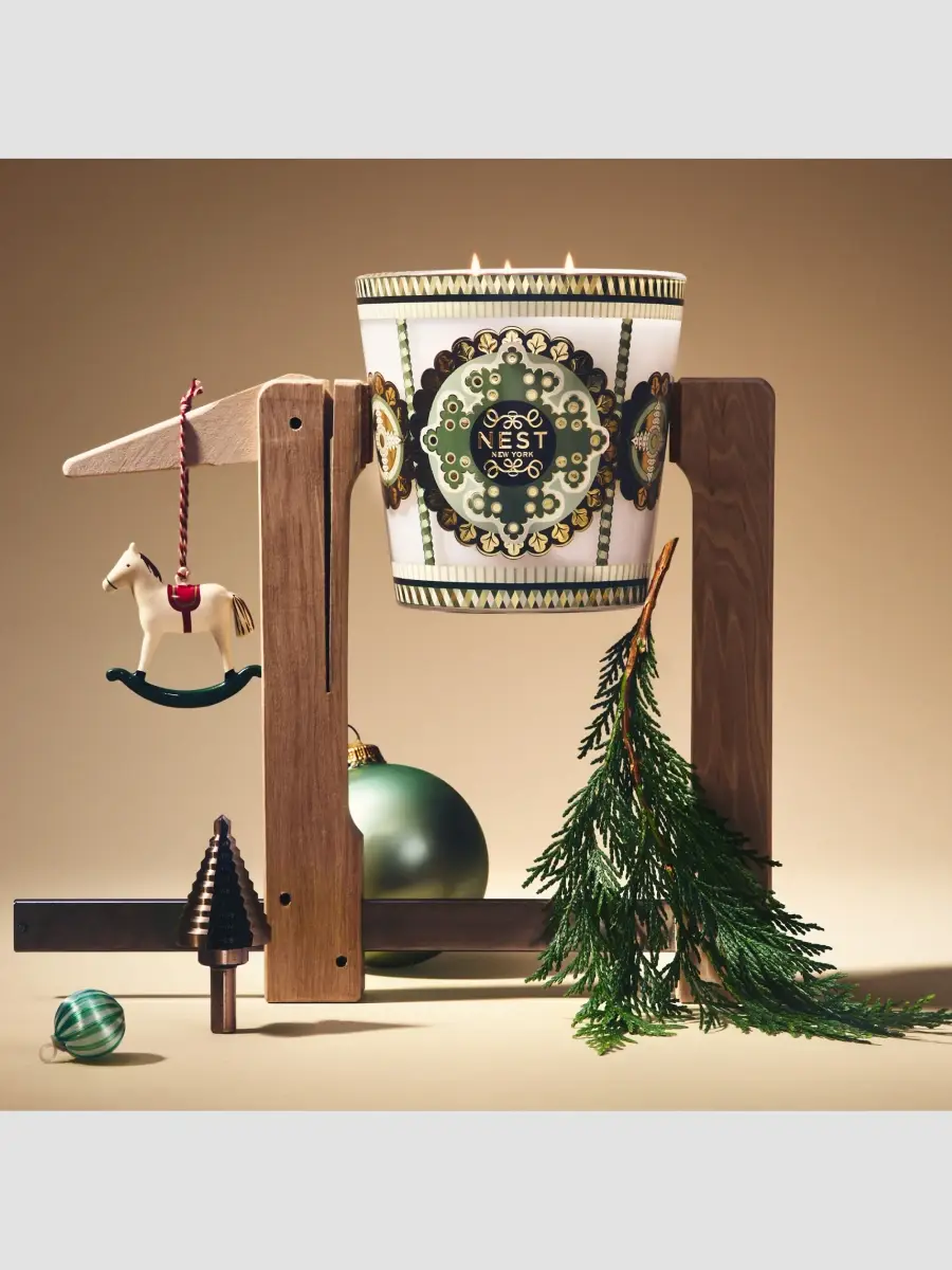 NEST New York Limited Edition x Pierre Marie Birchwood Pine 3-Wick Scented Candle | Thumbnail 3 NEST New York Limited Edition x Pierre Marie Birchwood Pine 3-Wick Scented Candle | Thumbnail 3