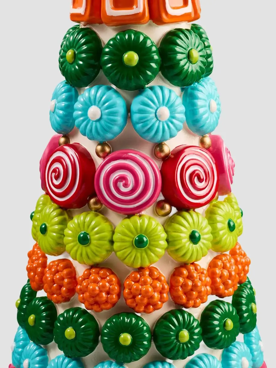 MacKenzie-Childs Confetti Candy Christmas Trophy Finial | Thumbnail 2 MacKenzie-Childs Confetti Candy Christmas Trophy Finial | Thumbnail 2
