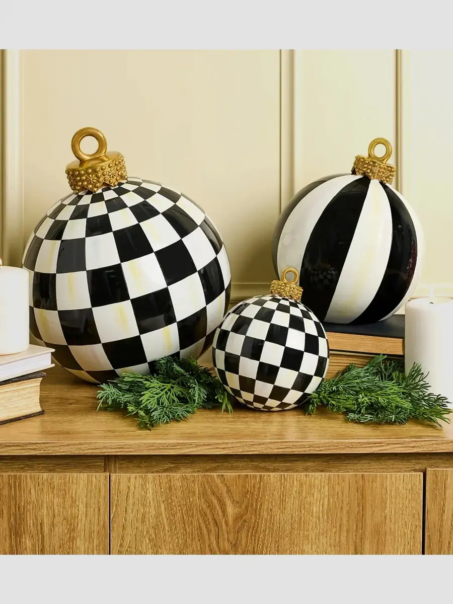 MacKenzie-Childs Courtly Check Tabletop Ornament | Thumbnail 3 MacKenzie-Childs Courtly Check Tabletop Ornament | Thumbnail 3