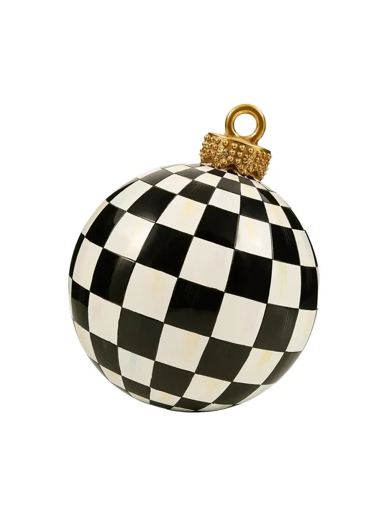 Courtly Check Tabletop Ornament Courtly Check Tabletop Ornament