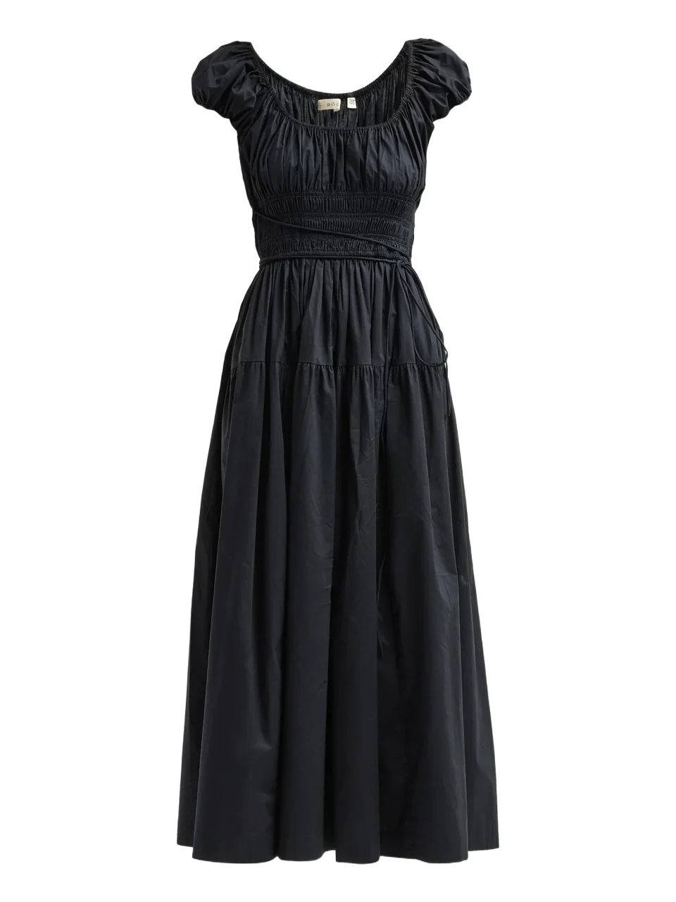 Women's Quinelle Cotton Gathered Midi Dress Women's Quinelle Cotton Gathered Midi Dress