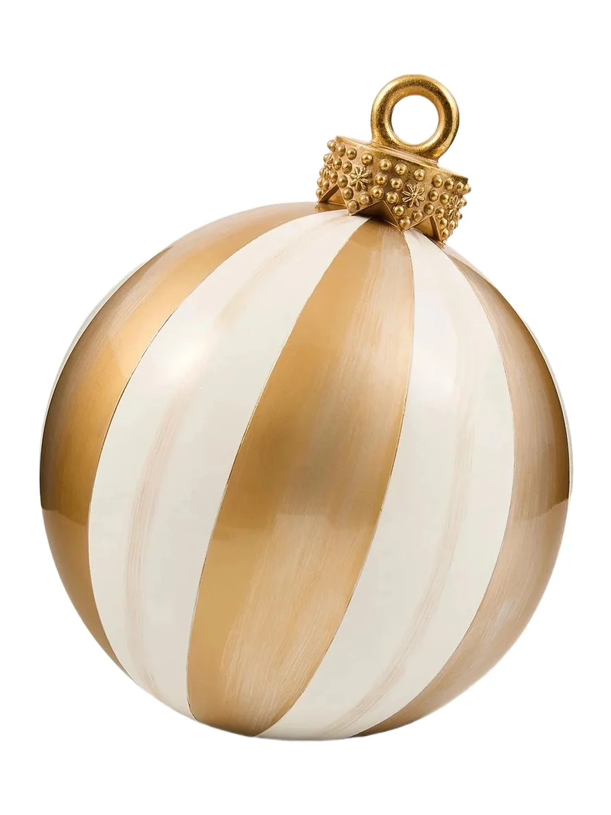 MacKenzie-Childs Striped Tabletop Ornament