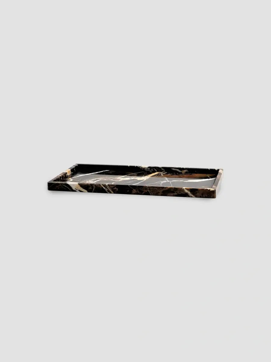Marble Crafter Myrtus Marble Polished Large Amenity Tray | Thumbnail 2 Marble Crafter Myrtus Marble Polished Large Amenity Tray | Thumbnail 2