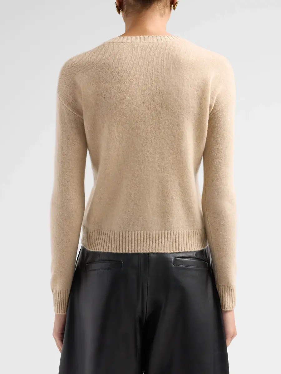 Saks Fifth Avenue Women's Basic Cashmere Easy Crewneck Sweater | Thumbnail 3 Saks Fifth Avenue Women's Basic Cashmere Easy Crewneck Sweater | Thumbnail 3