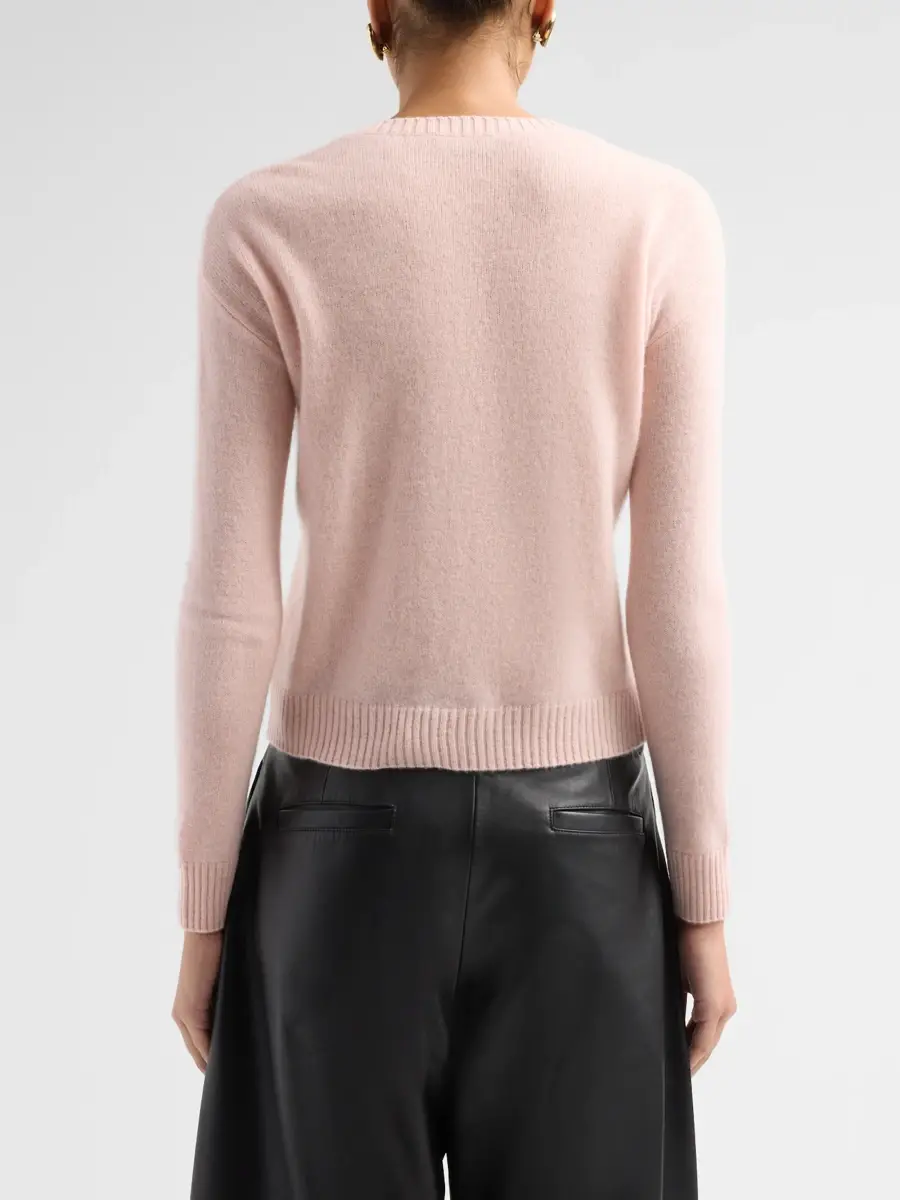 Saks Fifth Avenue Women's Basic Cashmere Easy Crewneck Sweater | Thumbnail 3 Saks Fifth Avenue Women's Basic Cashmere Easy Crewneck Sweater | Thumbnail 3