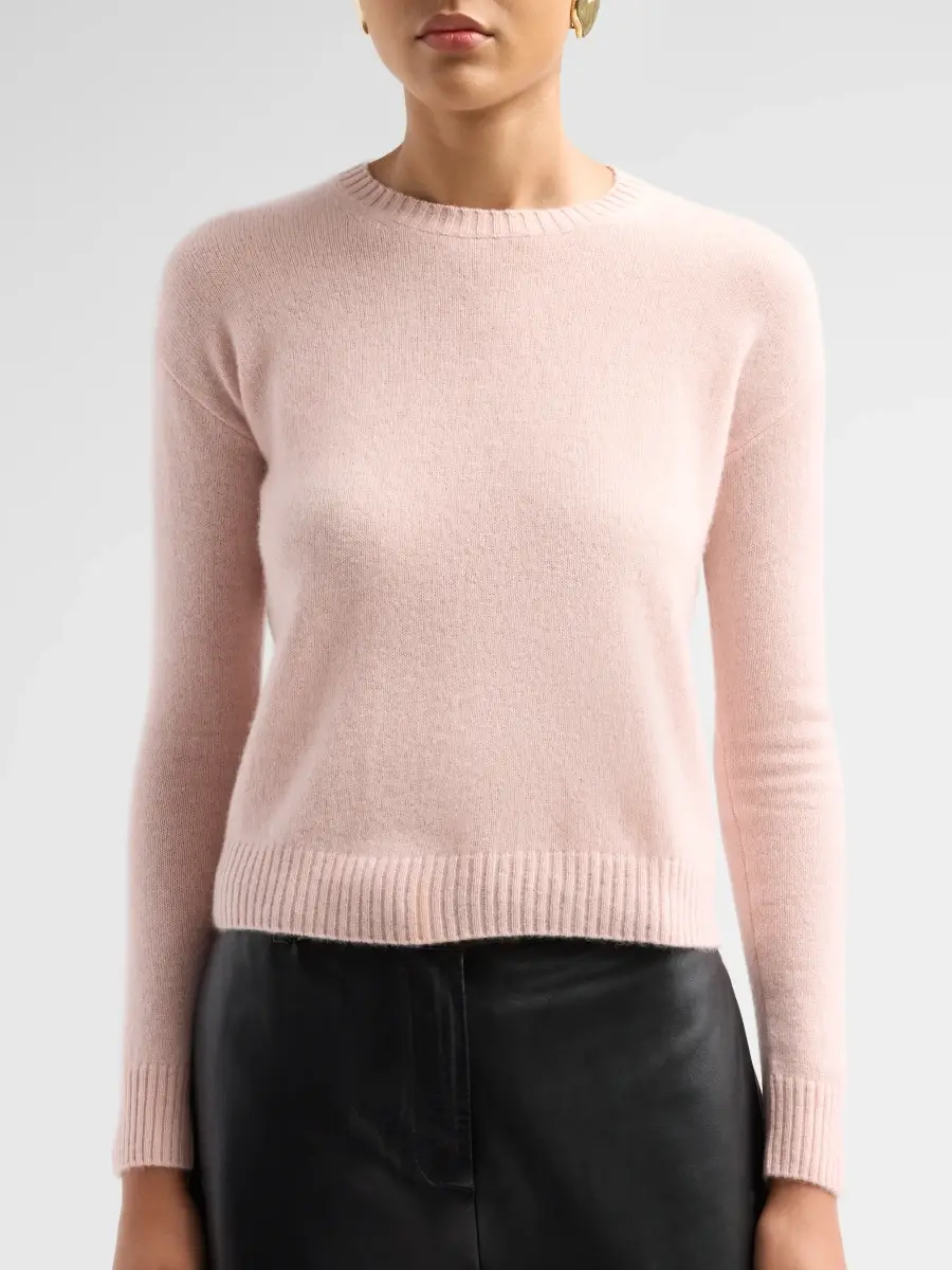 Saks Fifth Avenue Women's Basic Cashmere Easy Crewneck Sweater | Thumbnail 5 Saks Fifth Avenue Women's Basic Cashmere Easy Crewneck Sweater | Thumbnail 5