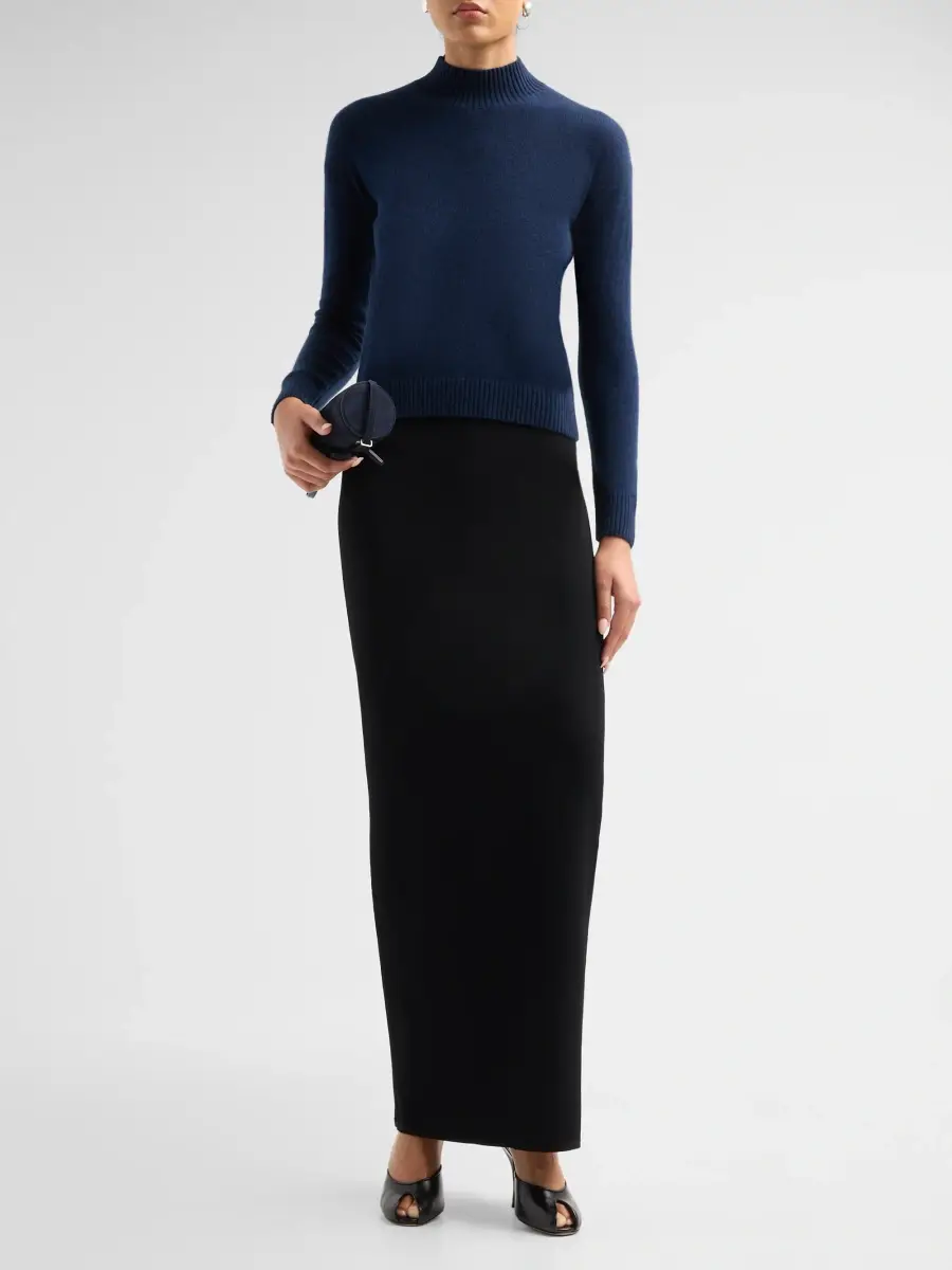 Saks Fifth Avenue Women's Basic Cashmere Mock Turtleneck Sweater | Thumbnail 2 Saks Fifth Avenue Women's Basic Cashmere Mock Turtleneck Sweater | Thumbnail 2
