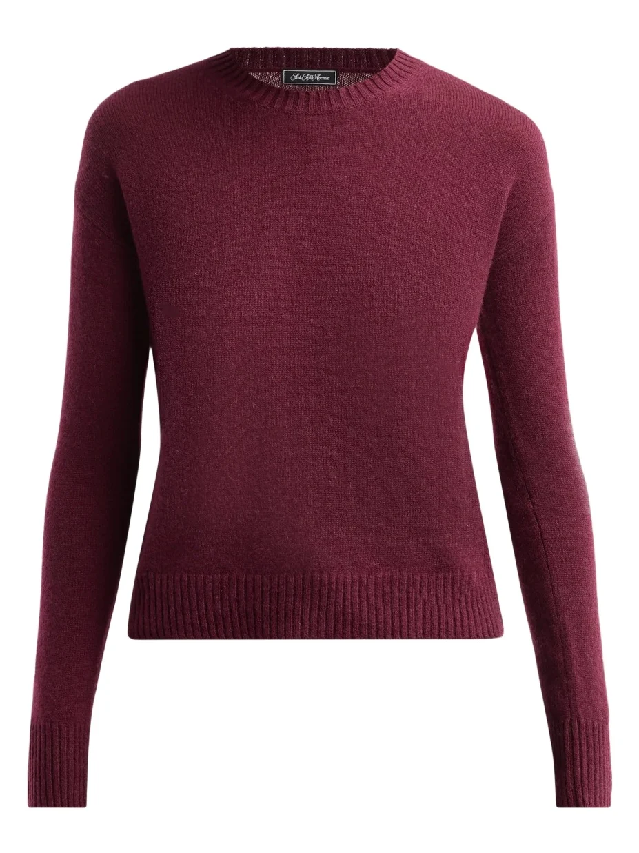 Saks Fifth Avenue Women's Basic Cashmere Easy Crewneck Sweater