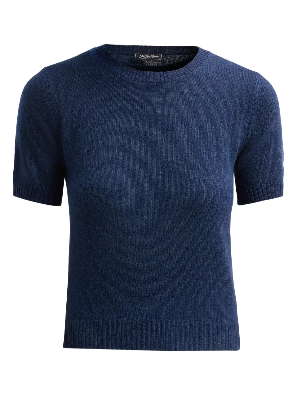 Saks Fifth Avenue Women's Basic Cashmere Shrunken Short-Sleeve Crewneck Sweater