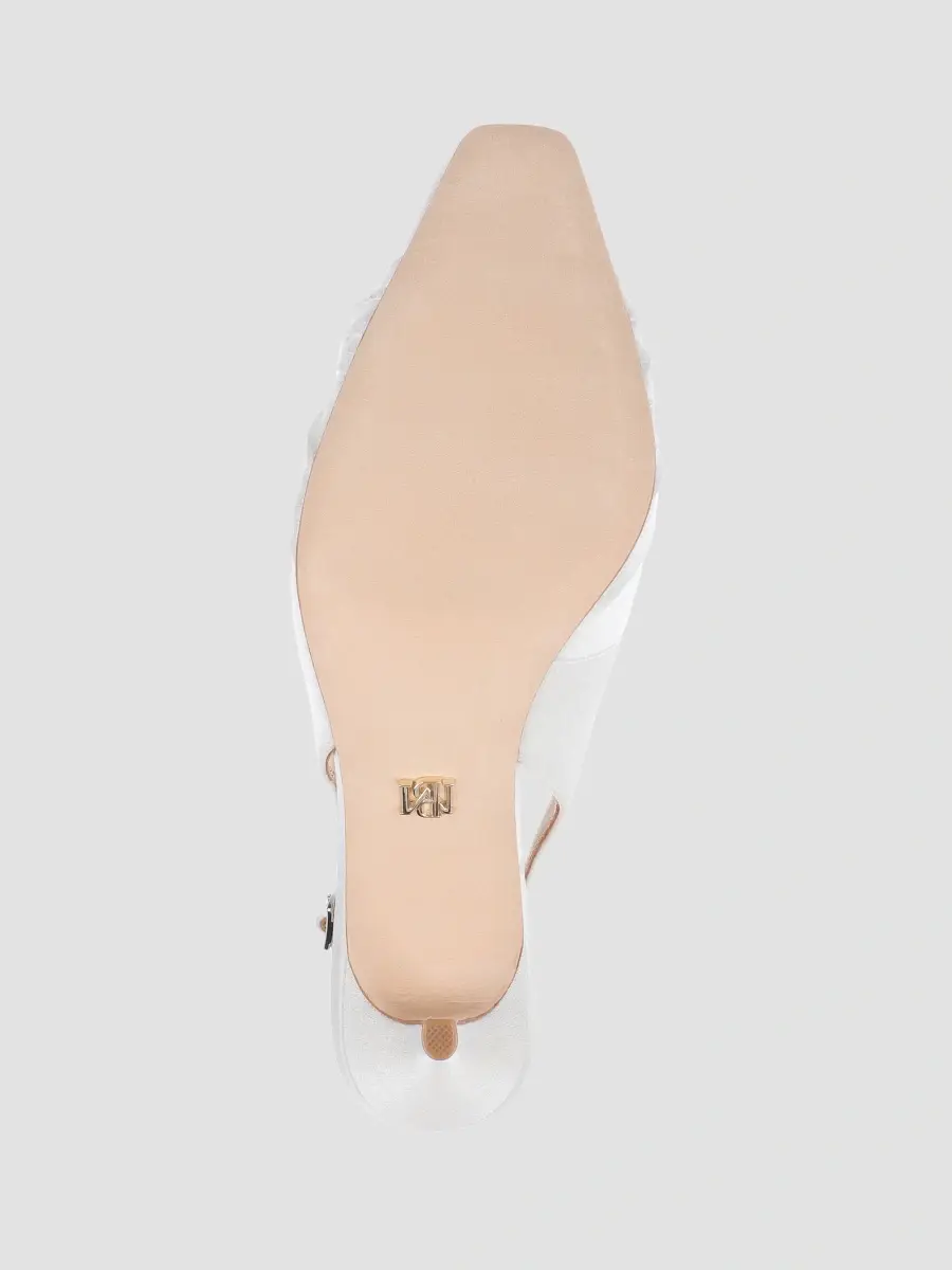 BADGLEY MISCHKA Women's Ripley 75MM Embellished Satin Slingback Pumps | Thumbnail 6 BADGLEY MISCHKA Women's Ripley 75MM Embellished Satin Slingback Pumps | Thumbnail 6