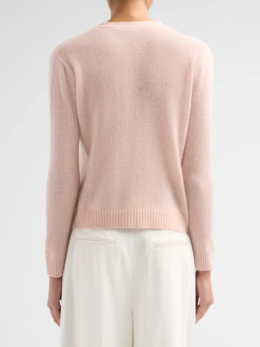 Saks Fifth Avenue Women's Basic V-Neck Cashmere Cardigan | Thumbnail 3 Saks Fifth Avenue Women's Basic V-Neck Cashmere Cardigan | Thumbnail 3