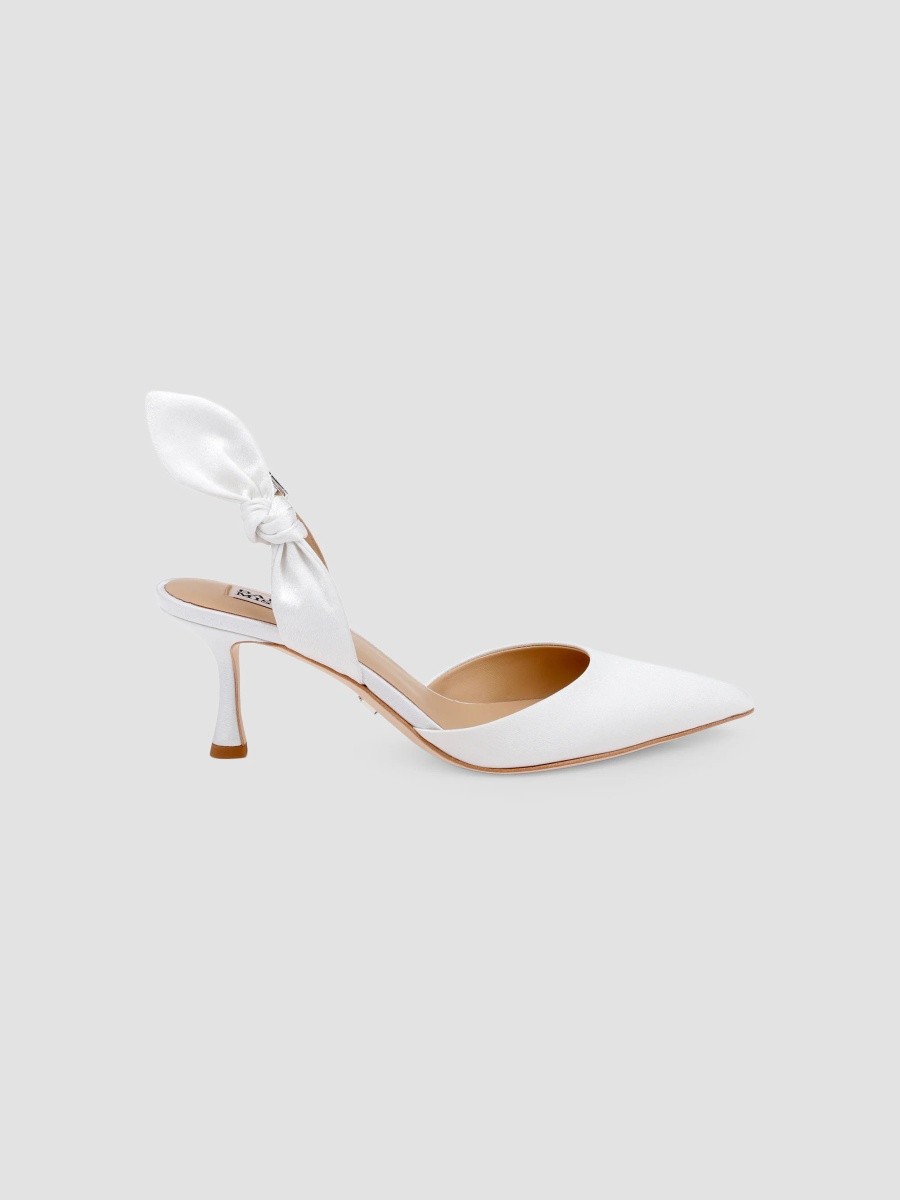 Women's Yuan 65MM Leather Slingback Pumps