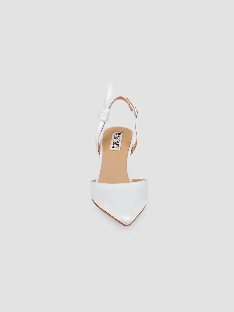 BADGLEY MISCHKA Women's Yuan 65MM Leather Slingback Pumps | Thumbnail 5 BADGLEY MISCHKA Women's Yuan 65MM Leather Slingback Pumps | Thumbnail 5