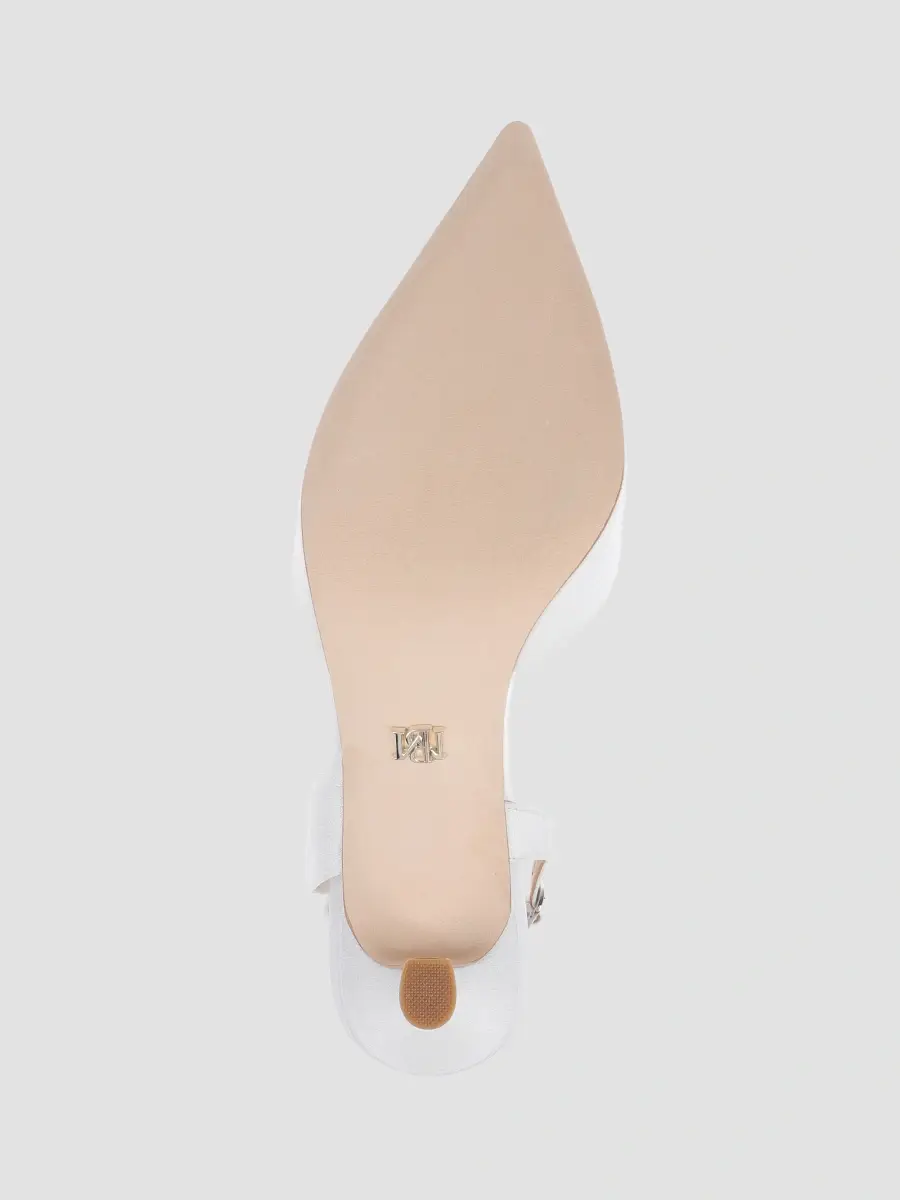 BADGLEY MISCHKA Women's Yuan 65MM Leather Slingback Pumps | Thumbnail 6 BADGLEY MISCHKA Women's Yuan 65MM Leather Slingback Pumps | Thumbnail 6
