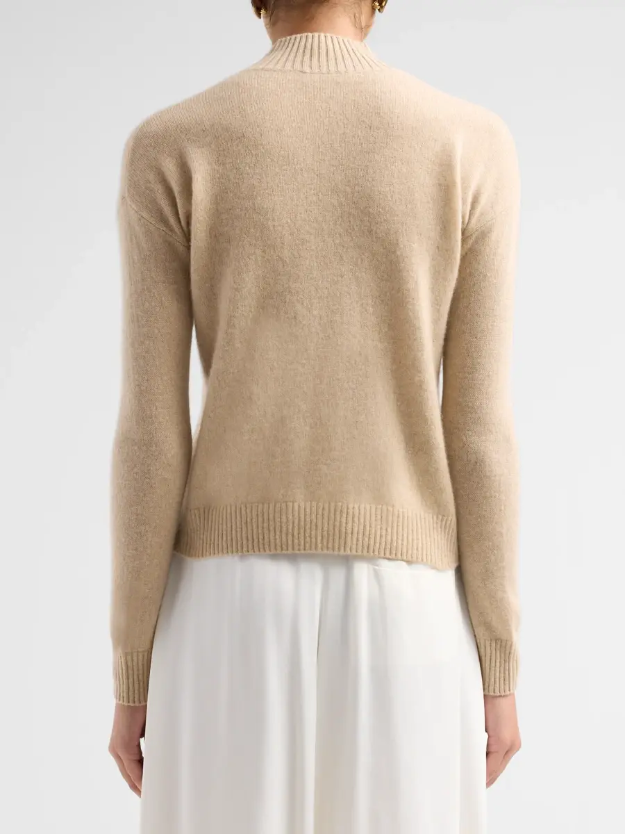 Saks Fifth Avenue Women's Basic Cashmere Mock Turtleneck Sweater | Thumbnail 3 Saks Fifth Avenue Women's Basic Cashmere Mock Turtleneck Sweater | Thumbnail 3