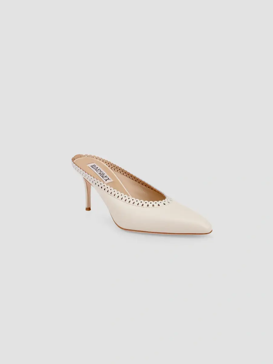 BADGLEY MISCHKA Women's Rylie 75MM Leather Mules | Thumbnail 2 BADGLEY MISCHKA Women's Rylie 75MM Leather Mules | Thumbnail 2