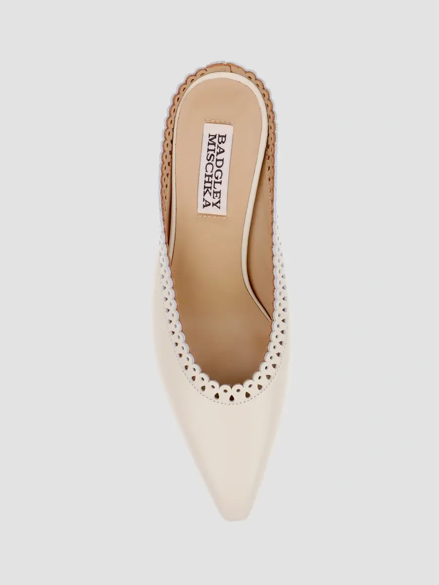 BADGLEY MISCHKA Women's Rylie 75MM Leather Mules | Thumbnail 5 BADGLEY MISCHKA Women's Rylie 75MM Leather Mules | Thumbnail 5