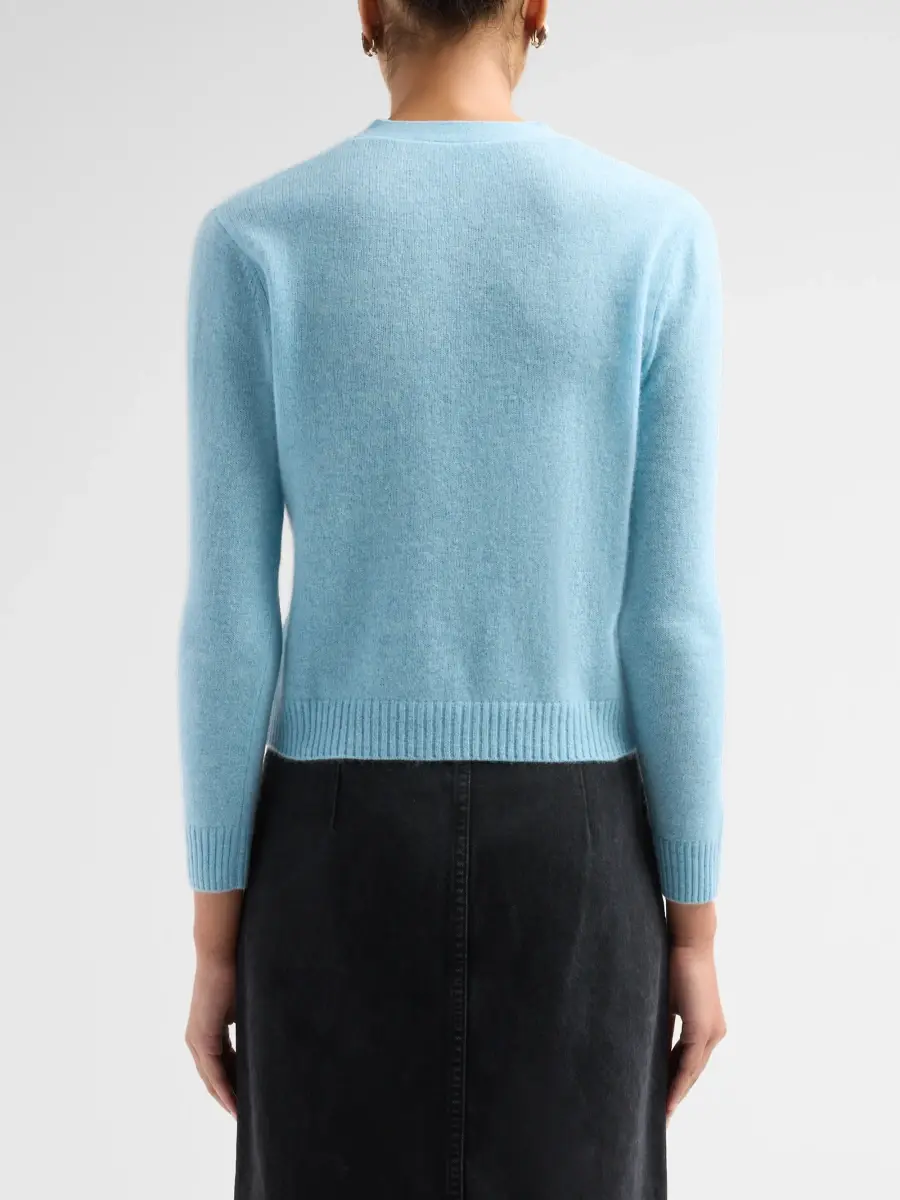 Saks Fifth Avenue Women's Basic V-Neck Cashmere Cardigan | Thumbnail 3 Saks Fifth Avenue Women's Basic V-Neck Cashmere Cardigan | Thumbnail 3