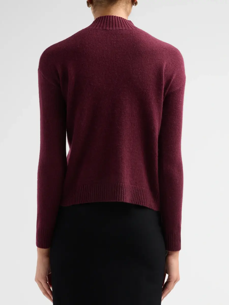 Saks Fifth Avenue Women's Basic Cashmere Mock Turtleneck Sweater | Thumbnail 3 Saks Fifth Avenue Women's Basic Cashmere Mock Turtleneck Sweater | Thumbnail 3