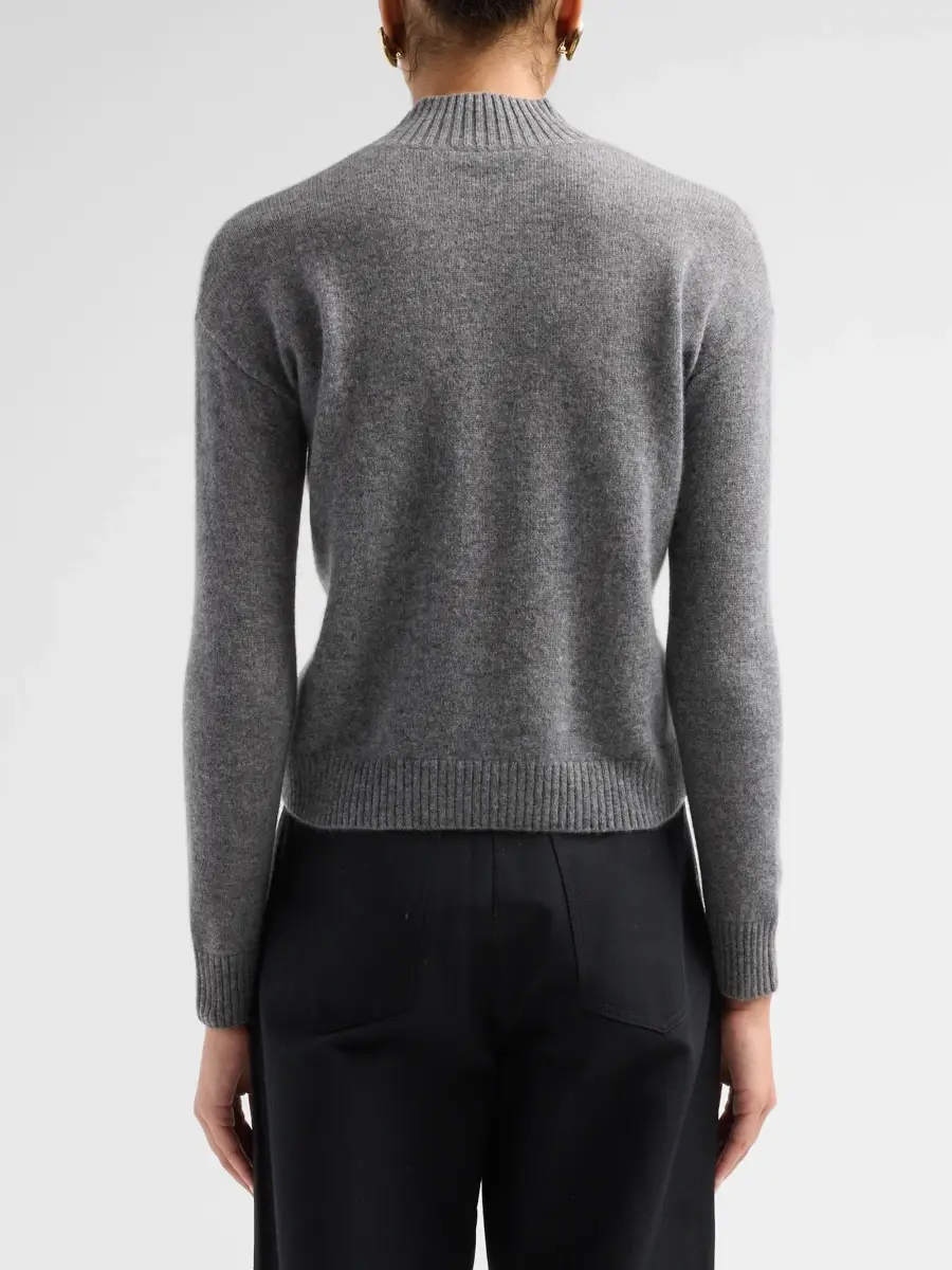 Saks Fifth Avenue Women's Basic Cashmere Mock Turtleneck Sweater | Thumbnail 3 Saks Fifth Avenue Women's Basic Cashmere Mock Turtleneck Sweater | Thumbnail 3