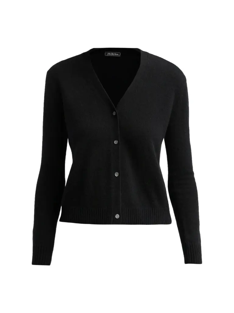 Saks Fifth Avenue Women's Basic V-Neck Cashmere Cardigan