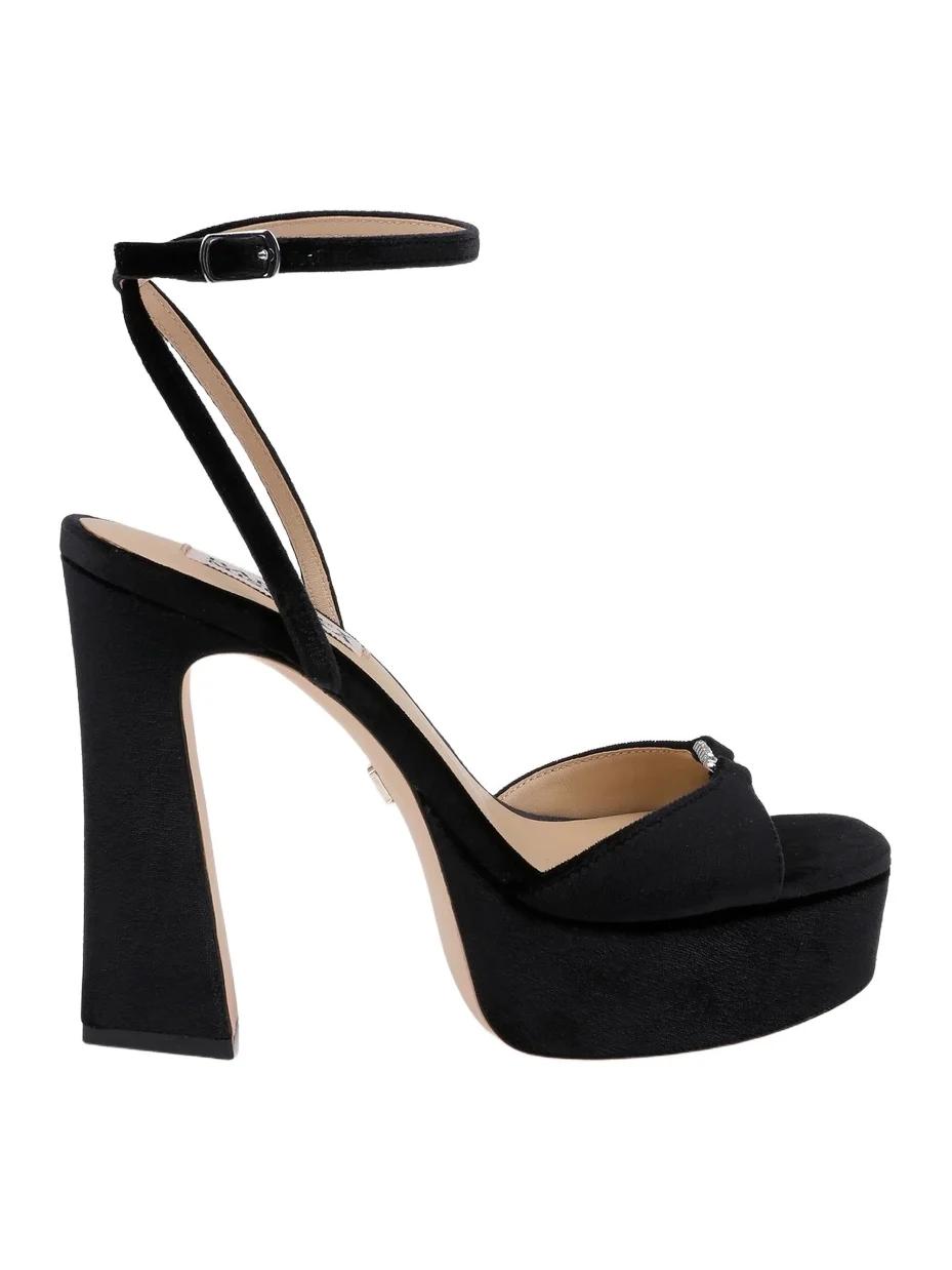 Women's Romina 120MM Velvet Platform Sandals Women's Romina 120MM Velvet Platform Sandals