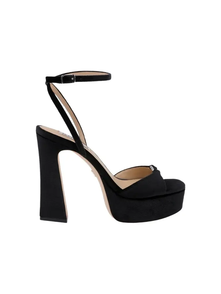 Women's Romina 120MM Velvet Platform Sandals Women's Romina 120MM Velvet Platform Sandals