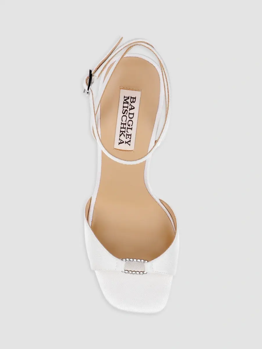 BADGLEY MISCHKA Women's Romina 120MM Velvet Platform Sandals | Thumbnail 5 BADGLEY MISCHKA Women's Romina 120MM Velvet Platform Sandals | Thumbnail 5