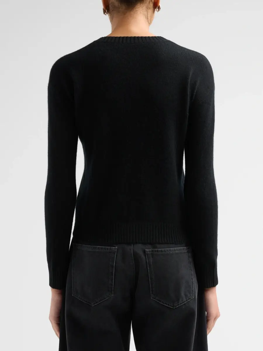 Saks Fifth Avenue Women's Basic Cashmere Easy Crewneck Sweater | Thumbnail 3 Saks Fifth Avenue Women's Basic Cashmere Easy Crewneck Sweater | Thumbnail 3