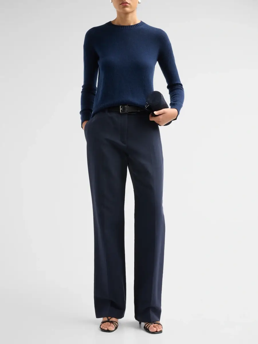 Saks Fifth Avenue Women's Basic Cashmere Easy Crewneck Sweater | Thumbnail 2 Saks Fifth Avenue Women's Basic Cashmere Easy Crewneck Sweater | Thumbnail 2