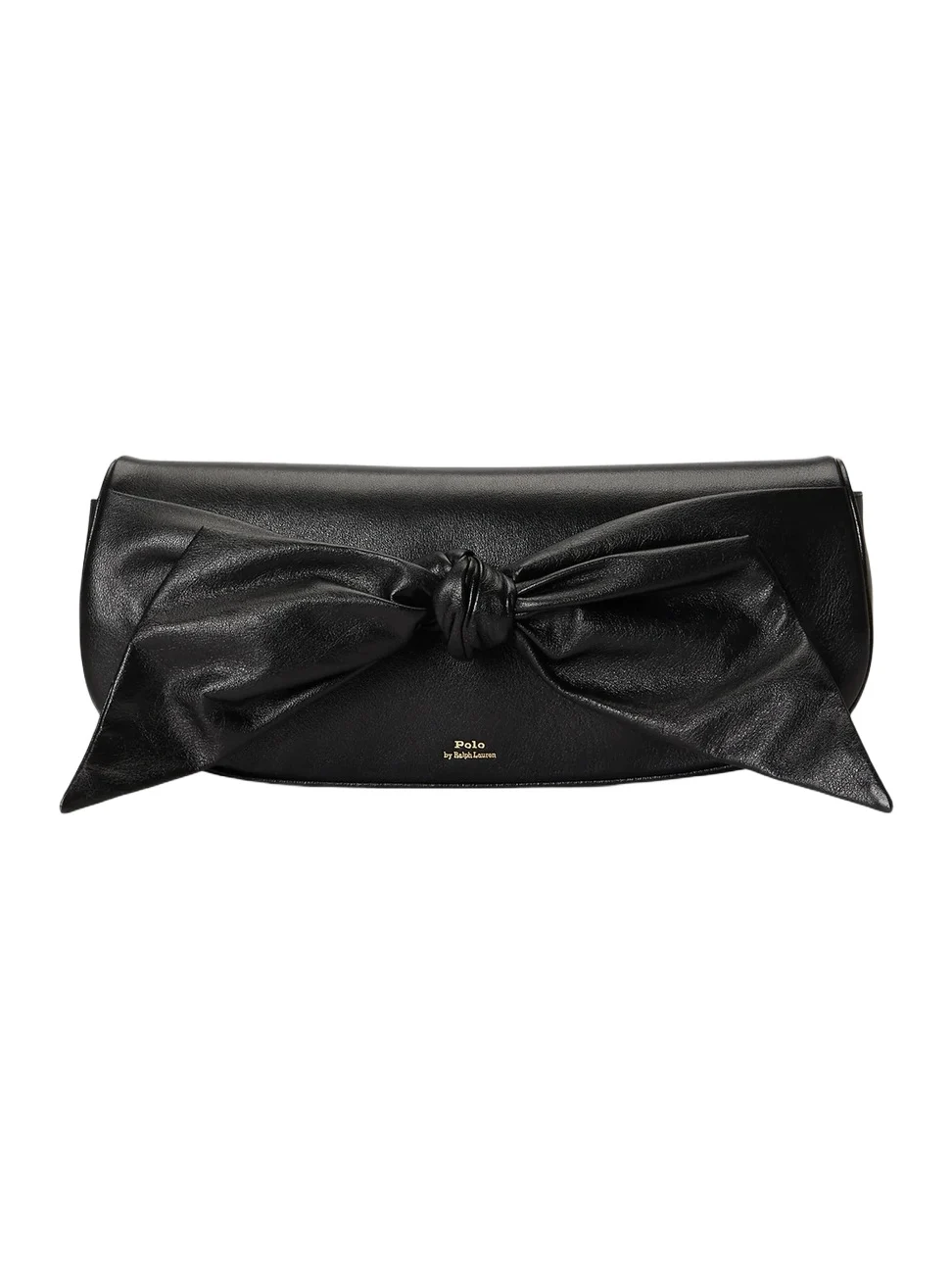 Women's Bow Leather Clutch