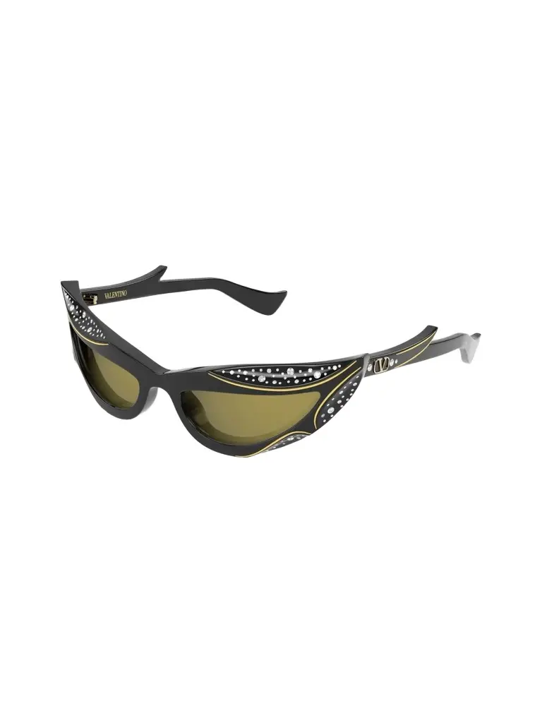 Women's V Logo Vg0073S La Gattara 56MM Crystal Directional Sunglasses Women's V Logo Vg0073S La Gattara 56MM Crystal Directional Sunglasses